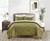 颜色: green, Chic Home | Jesika 3-Piece Comforter Set