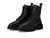 Madewell | The Rayna Lace-Up Boot in Leather, 颜色True Black