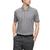 Hugo Boss | Men's Zip Placket Polo Shirt, 颜色Medium Gray