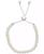 颜色: White, Macy's | White Cultured Freshwater Pearl (6-1/2mm) Bolo Bracelet in Sterling Silver (Also in Gray or Pink Cultured Freshwater Pearl)