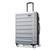 Samsonite | Samsonite Omni 2 Hardside Expandable Luggage with Spinner Wheels, Checked-Medium 24-Inch, Midnight Black, 颜色Arctic Silver