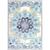 color blue, nuLOOM | nuLOOM Vintage Floral Kiyoko Area Rug
