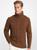 color CARAMEL MELANGE, Michael Kors | Cable Merino Wool Turtleneck Sweater