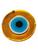 商品第1个颜色GOLD, Nomi K | 4-Piece Glass Evil Eye Napkin Ring Set