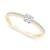 商品第2个颜色Yellow Gold, Macy's | Diamond Engagement Ring (1/2 ct. t.w.) in 14k Gold