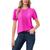 color Magenta Glow, CeCe | Women's Pin tucked Blouse Top