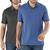 商品Member's Mark | Member's Mark Men's Stretch Pique Polo - 2 Pack颜色Black/Deep Sea