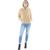 Tommy Hilfiger | Tommy Hilfiger Sport Womens Fleece Pullover Athletic Jacket, 颜色Caramel