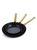 商品第3个颜色BLACK, Greenpan | Reserve 3-Piece Frying Pan Set