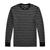 商品第1个颜色Black/charcoal Heather Stripe, Ralph Lauren | Men's Striped Waffle-Knit Thermal Pajama Shirt