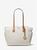 color VANILLA/ACORN, Michael Kors | Marilyn Medium Logo Tote Bag