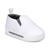 商品First Impressions | Baby Neutral Cotton Slip-On Soft Sole Sneakers, Created for Macy's颜色Bright White