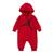 商品Jordan | HBR Jumpman Hooded Coverall (Infant)颜色Gym Red