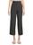 颜色: CHARCOAL MELANGE, Theory | Flat Front Wool Blend Cropped Pants