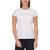 商品Calvin Klein | Calvin Klein Womens Rhinestone Crewneck T-Shirt颜色Soft White