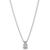 商品第2个颜色Silver, Givenchy | Rose Gold and Silk Crystal Pendant Necklace