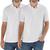 商品Member's Mark | Member's Mark Men's Stretch Pique Polo - 2 Pack颜色White/White