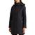 商品第2个颜色Dark Navy, Ralph Lauren | Petite Faux-Leather-Trim Hooded Quilted Coat, Created for Macy's