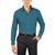 商品Van Heusen | Men's Athletic Fit Poplin Dress Shirt颜色Deep Sea