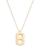 颜色: B, Bloomingdale's | Helium Initial Pendant Necklace in 14K Gold, 16"-18"