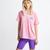 商品Tommy Hilfiger | Tommy Jeans Shortsleeve - Women T-Shirts颜色Pink-Pink |