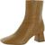 color Tan Croc LE, Vince | Vince Womens Koren Leather Zipper Ankle Boots