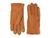 商品第2个颜色Chestnut, UGG | Leather Clamshell Logo Gloves with Conductive Tech Palm