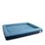 颜色: Blue, Ibiyaya | Deep Sleep Orthopedic Dog Bed with Bolster and Removable Cover, Washable and Indestructible Dog Bed