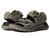 color Vetiver/Vetiver, ECCO | Exowrap 2S Buckle Sandal