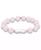 颜色: Rose Quartz, Macy's | Genuine Stone Bead Biwa Pearl Stretch Bracelet