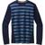 商品SmartWool | Men's Classic All-Season Merino Base Layer Long Sleeve颜色Deep Navy Stripe