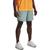 color Green/Opal, Under Armour | Under Armour 7" Printed Launch Stretch Woven Run Short - Men's