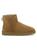 color CHESTNUT, UGG | Classic Heritage Suede & Shearling Classic Mini Bomber Boots