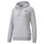 Puma | PUMA Women's Essentials Small Logo Hoodie, 颜色light gray heather