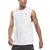 商品Reebok | Men's Workout Ready Sleeveless Tech T-Shirt颜色White