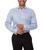 Calvin Klein | Men's Dress Shirt Slim Fit Non Iron Herringbone Spread Collar, 颜色Blue