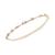商品第3个颜色Pink, Givenchy | Silver-Tone Crystal Stone Detail Bangle Bracelet