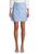 商品第4个颜色CHAMBRAY, Saks Fifth Avenue | Cargo-Pocket A-Line Linen Skirt