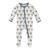 KicKee Pants | Print Footie with Two-Way Zipper (Infant), 颜色Natural Ski Birds