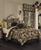 颜色: Black, Royal Court | CLOSEOUT! Montecito 4-Pc. Comforter Set, King/California