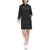 Tommy Hilfiger | Women's Raglan-Sleeve Hoodie Dress, 颜色Black
