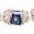 颜色: Blue, Suzy Levian | Emerald Cut Sapphire Tennis Bracelet