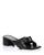 Stuart Weitzman | Women's Sofia 45 Slip On Bow Sandals, 颜色Black