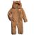 The North Face | Baby Boy or Girls Bear One-Piece Hooded Bunting, 颜色Almond Butter