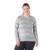 SmartWool | Plus Size Classic Thermal Merino Base Layer Crew, 颜色Light Gray Mountain Scape