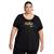 NIKE | Women's Plus Size Essential Tunic Logo T-Shirt, 颜色Black