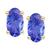商品第4个颜色Tanzanite, Macy's | Sapphire Oval-Cut Stud Earrings (3/4 ct. t.w.) in 14k Gold (Also in Emerald, Ruby, & Tanzanite)