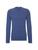 Hugo Boss | Micro-Structured Crew-Neck Sweater in Cotton, 颜色BLUE