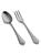 商品第3个颜色BLACK, Mepra | Dolce Vita Fork & Spoon Serving Set