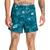 The North Face | Men's Elevation Standard-Fit Moisture-Wicking UPF 40+ Shorts, 颜色Blue Coral Valley Floor Print